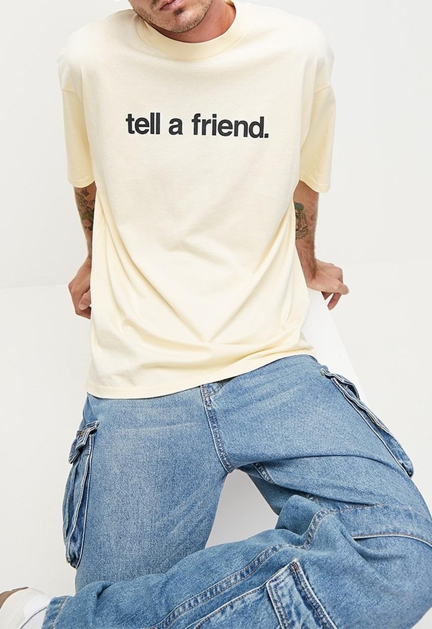 Vans - Taf loose short sleeve - Lemon Icing