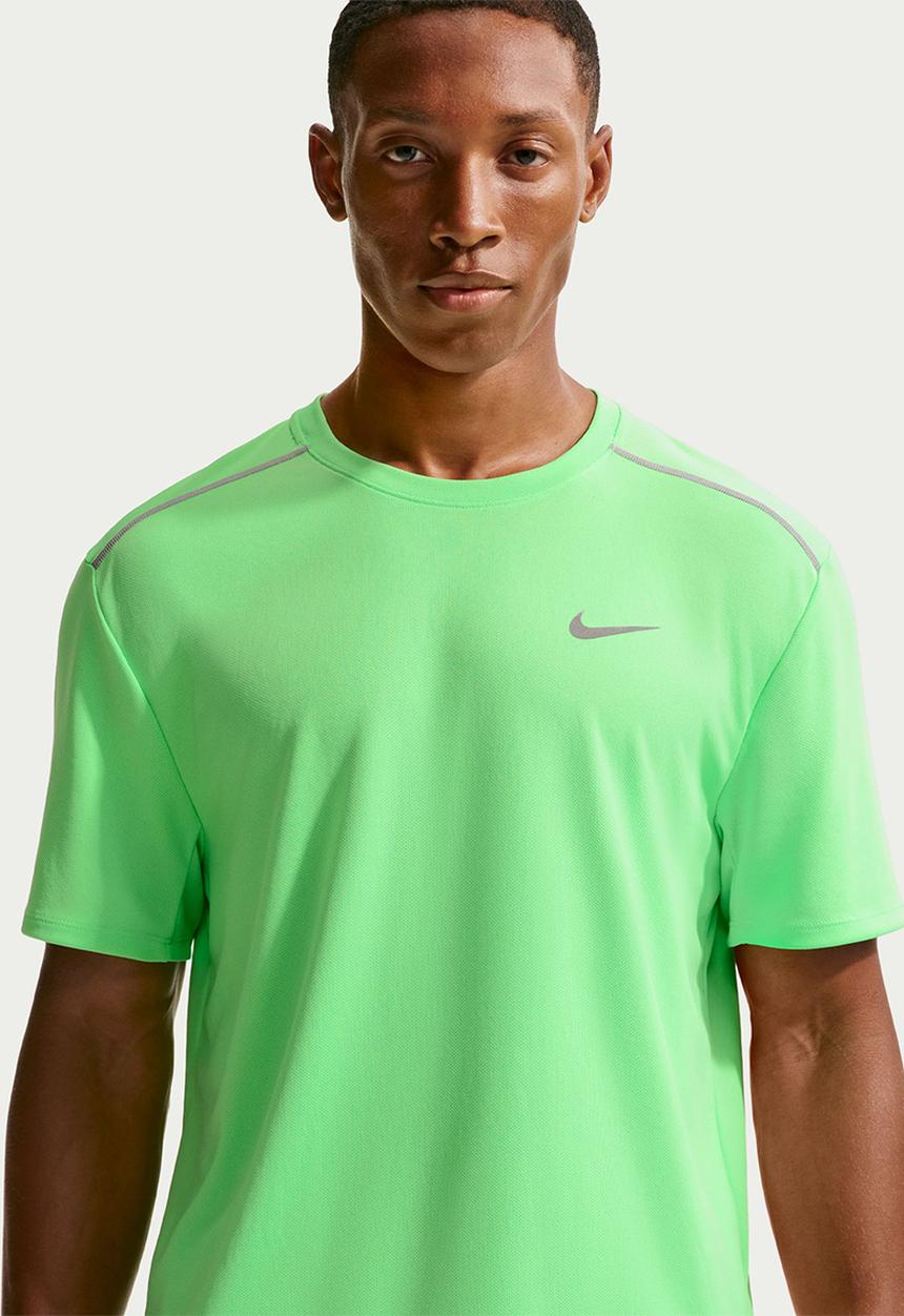 Nike - Miler  Dri-FIT Short-Sleeve Runn - Illusion Green/Reflective Silv