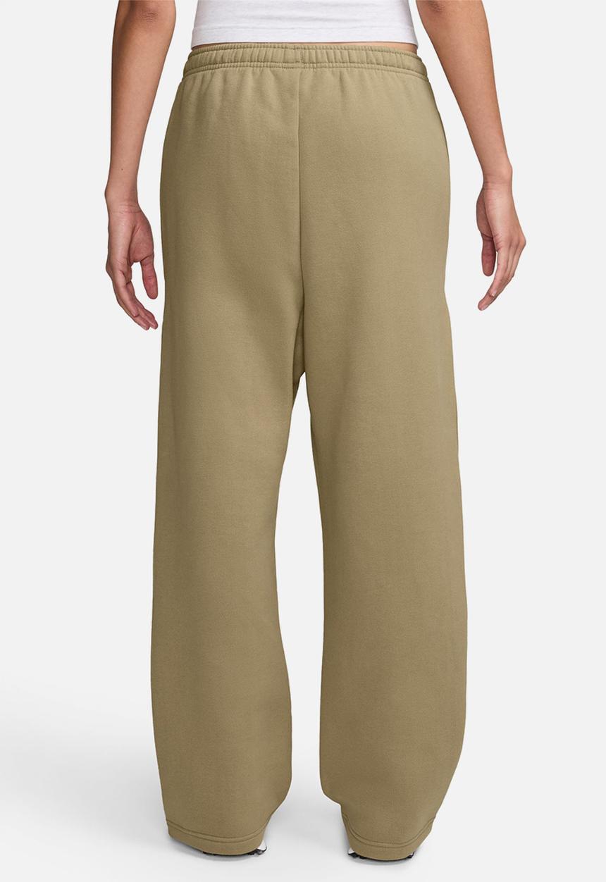 Nike - Women'S Mid-Rise Pleated Pants - Parachute Beige/Sail
