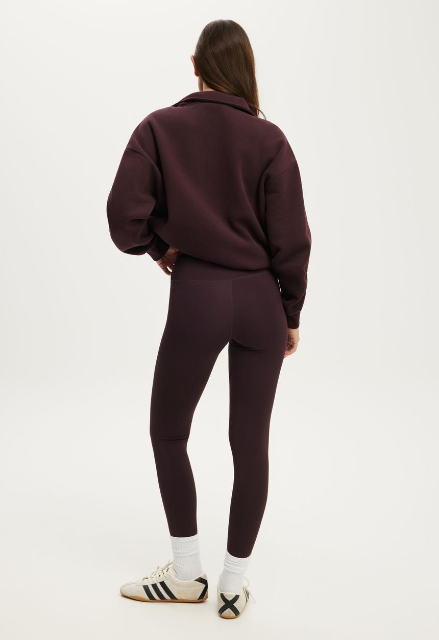 Cotton On - Ultra Move Full Length Tight - Italian Plum