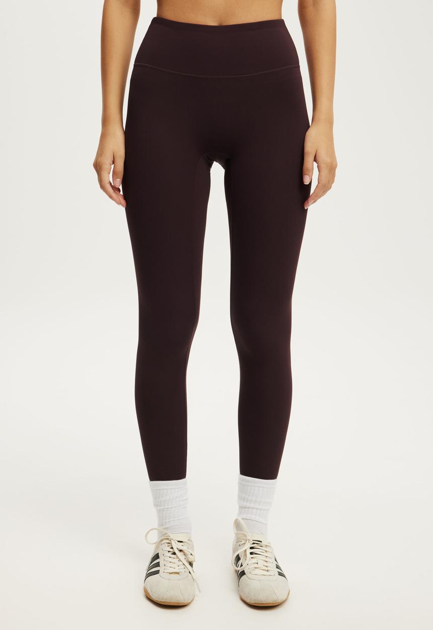 Cotton On - Ultra Move Full Length Tight - Italian Plum