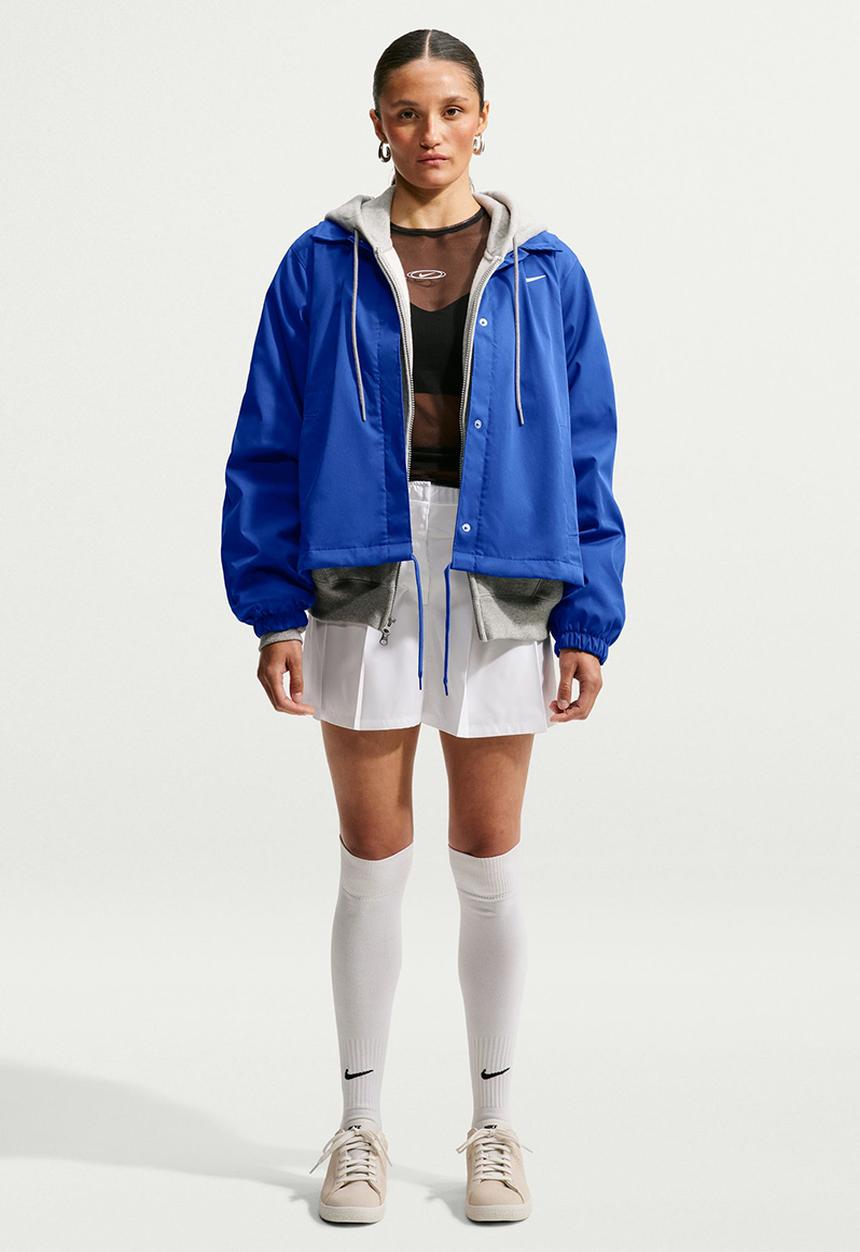 Nike - W Nk Essntl Coaches Jkt - Old Royal/Sail