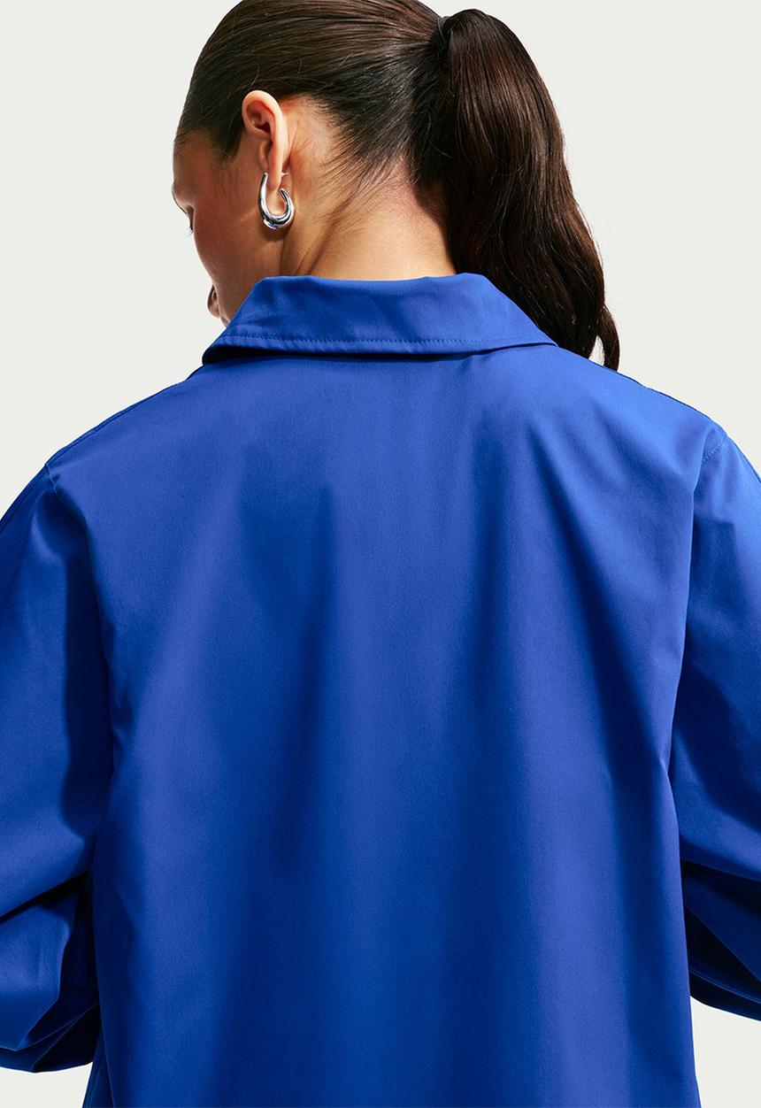 Nike - W Nk Essntl Coaches Jkt - Old Royal/Sail