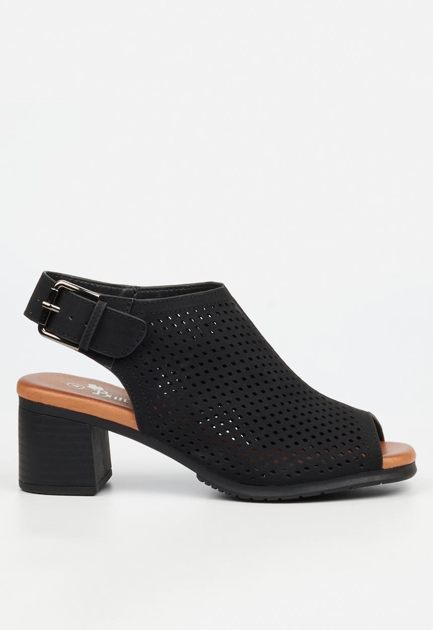 Butterfly Feet - Indra 1 peep toe heel - black