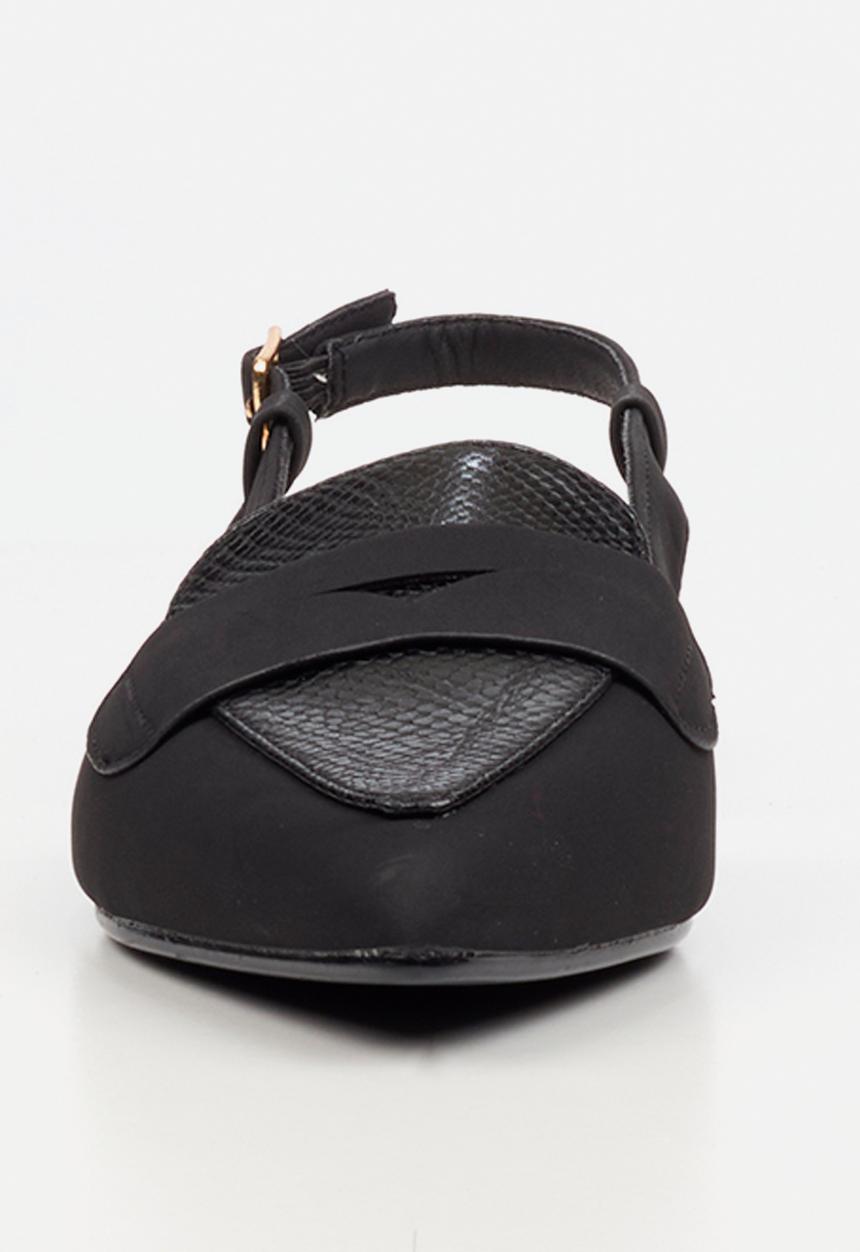 Butterfly Feet - Monte 1 slingback - black