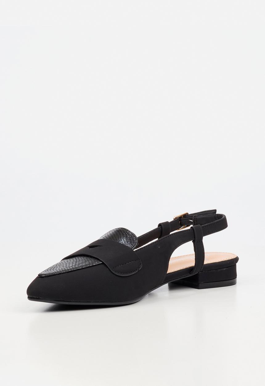 Butterfly Feet - Monte 1 slingback - black