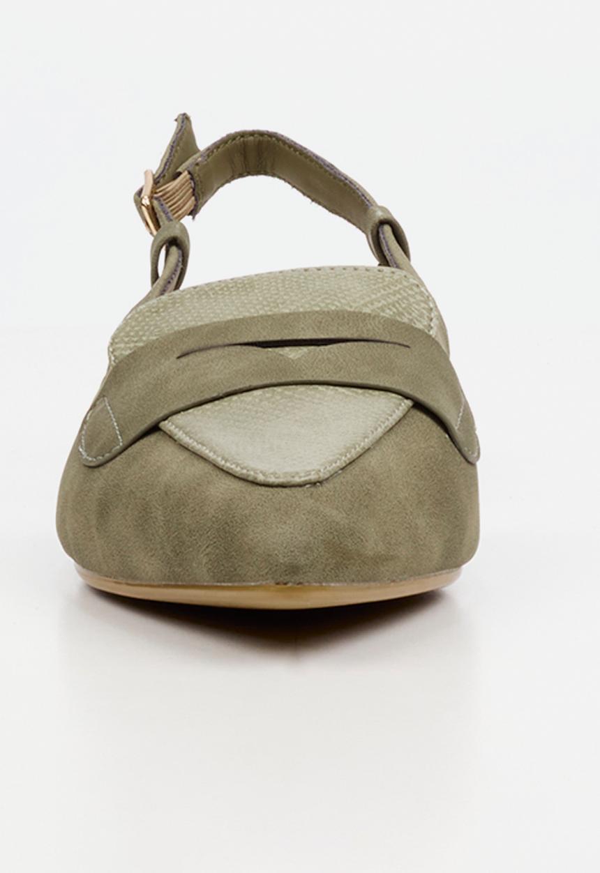 Butterfly Feet - Monte 1 slingback - olive