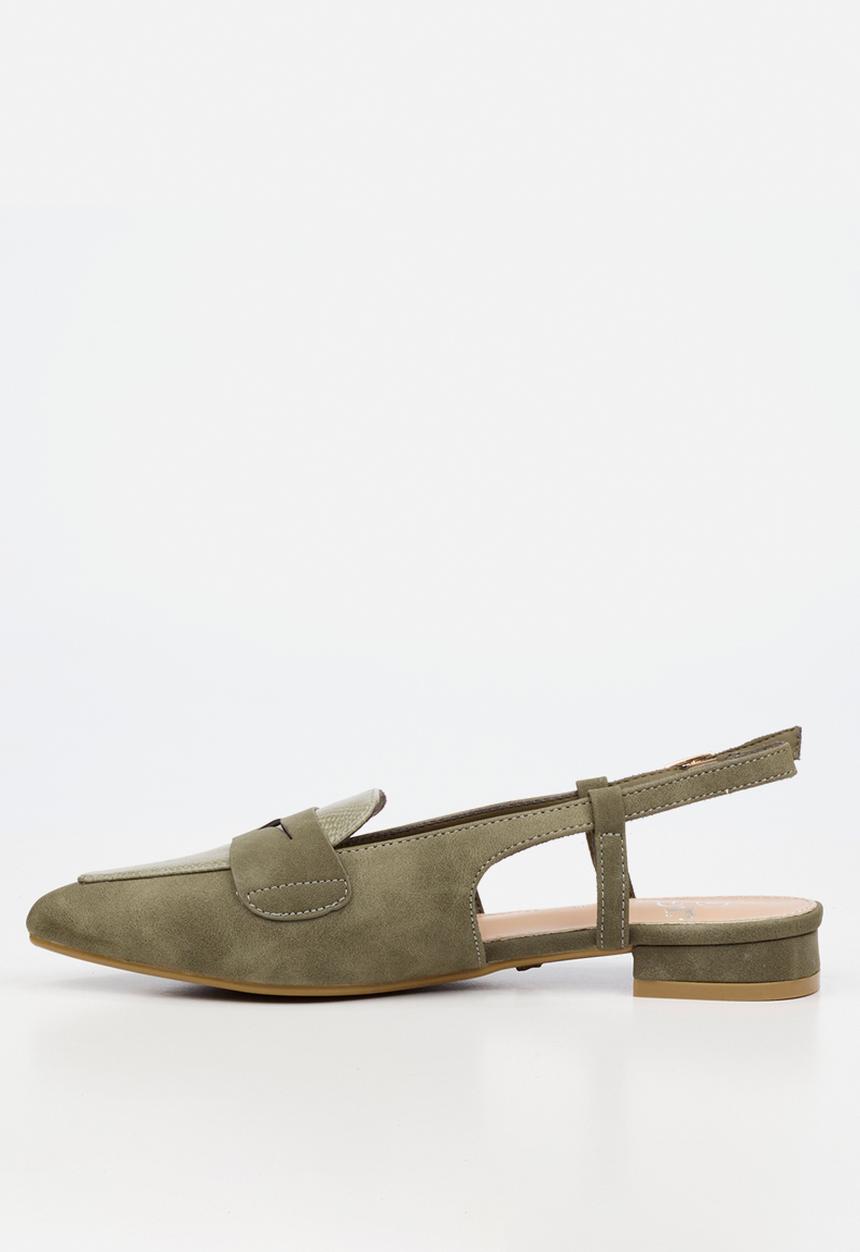 Butterfly Feet - Monte 1 slingback - olive