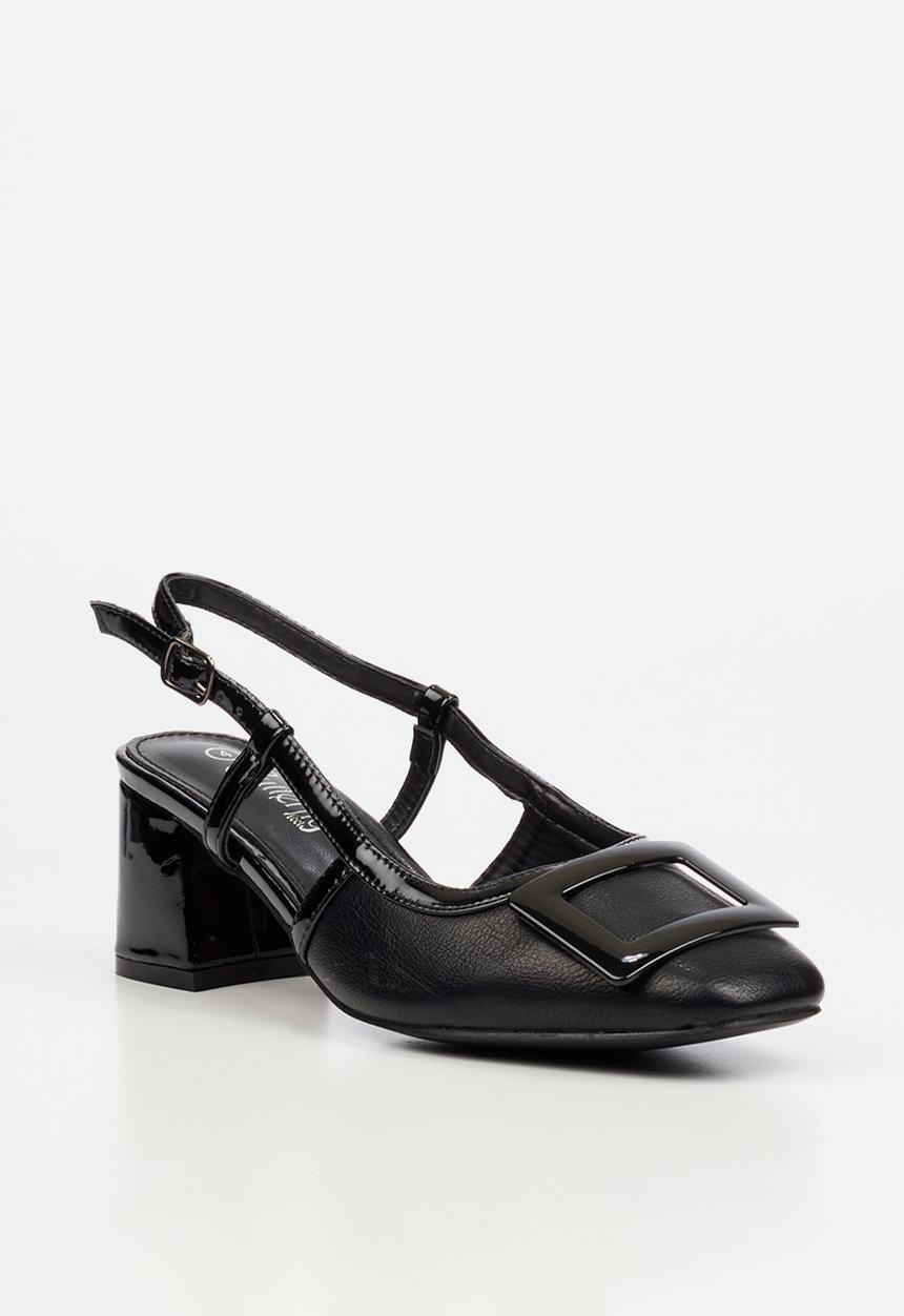 Butterfly Feet - Verity 1 slingback heel - black