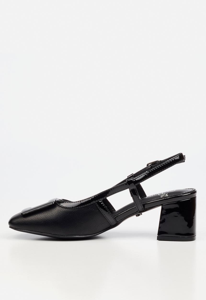 Butterfly Feet - Verity 1 slingback heel - black
