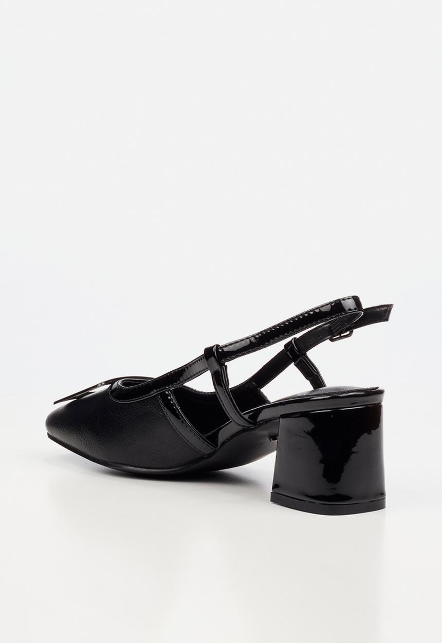 Butterfly Feet - Verity 1 slingback heel - black