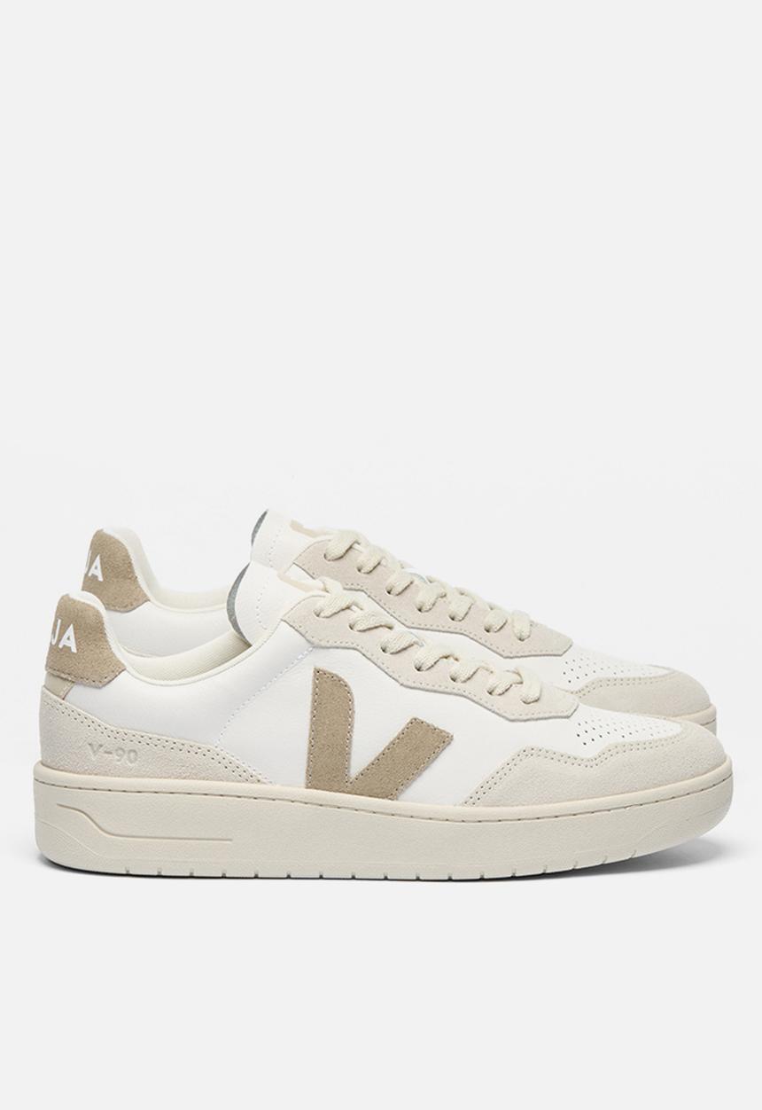 VEJA - V-90- White/Taupe