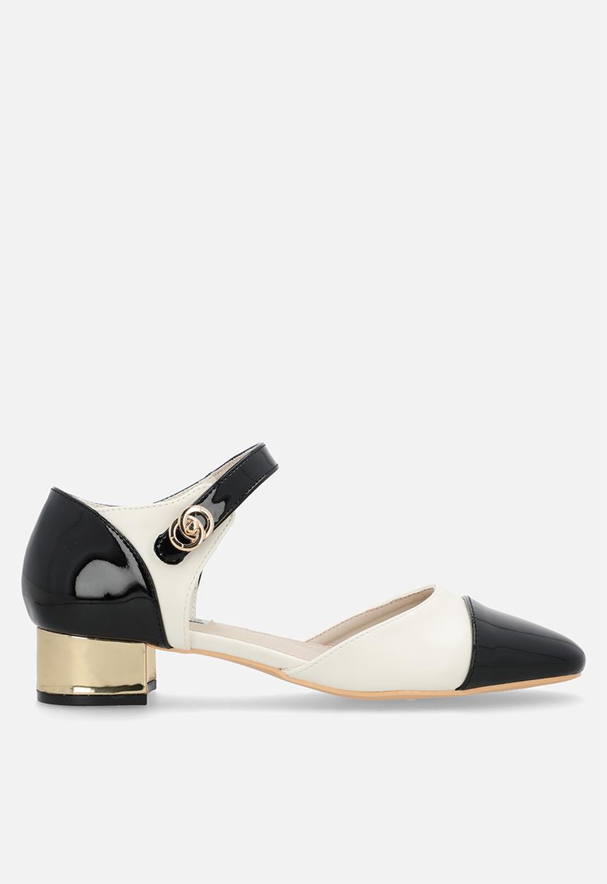 Madison® - Ottoline ankle strap - off white/black
