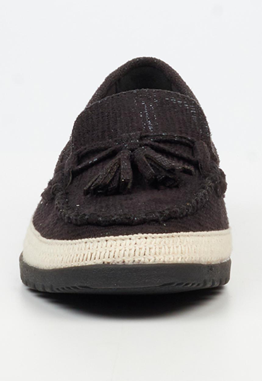 Butterfly Classics - Willa 2 boat shoe - black