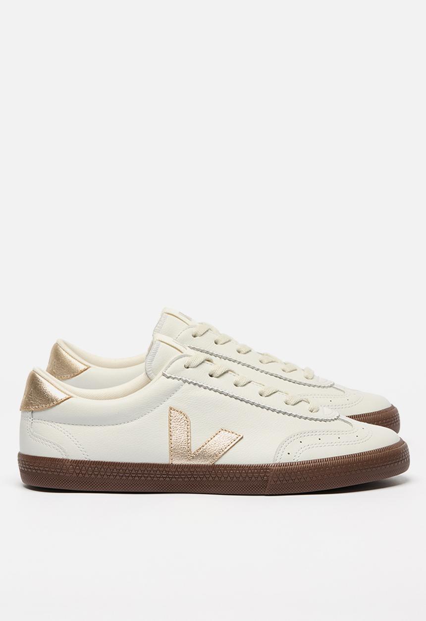 VEJA - Volley- White Platine Bark