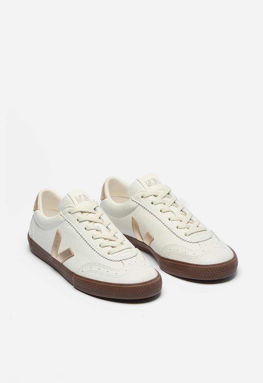 VEJA - Volley- White Platine Bark