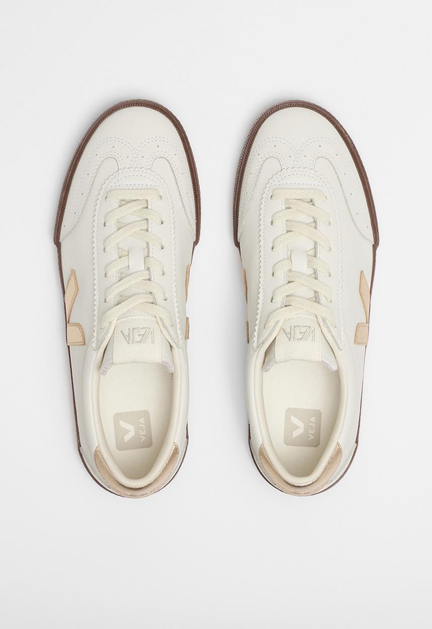 VEJA - Volley- White Platine Bark