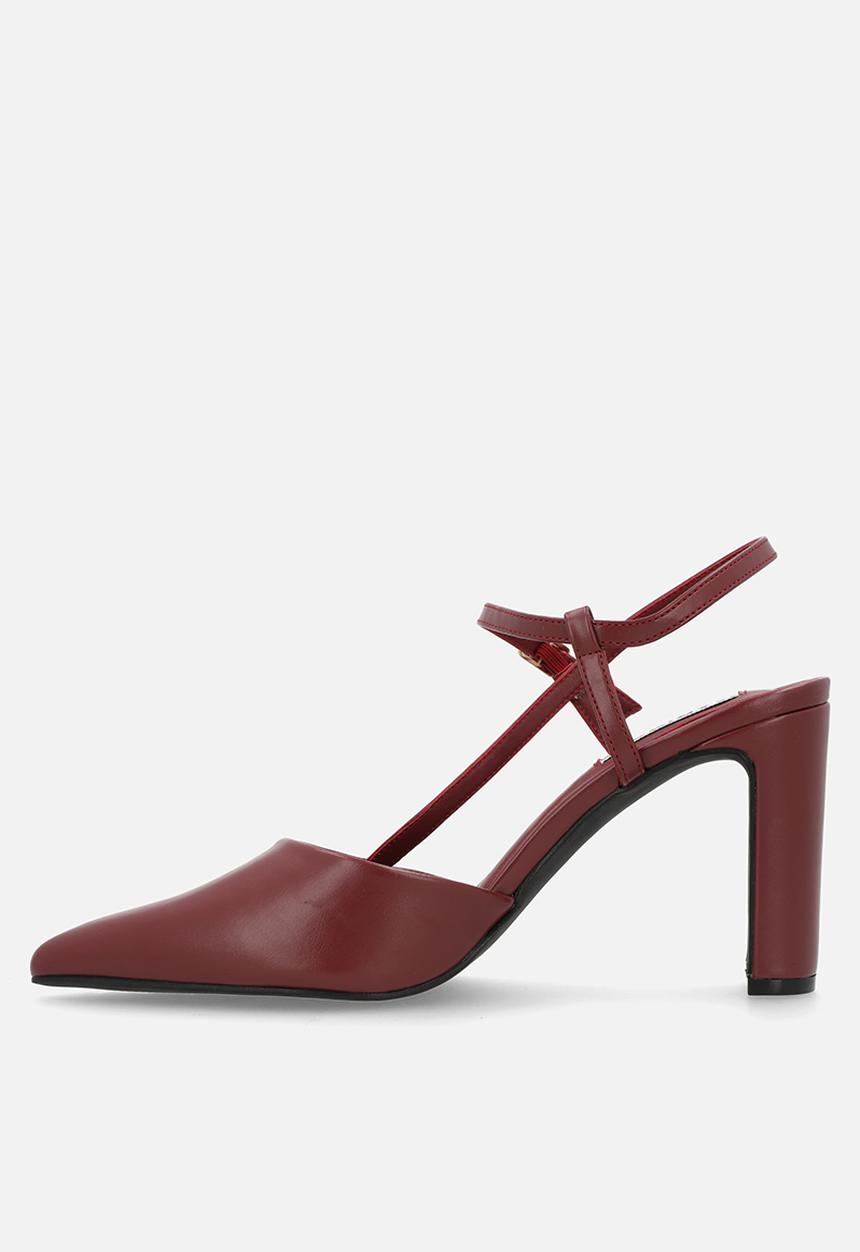 Madison® - Quill close toe slingback heel - wine