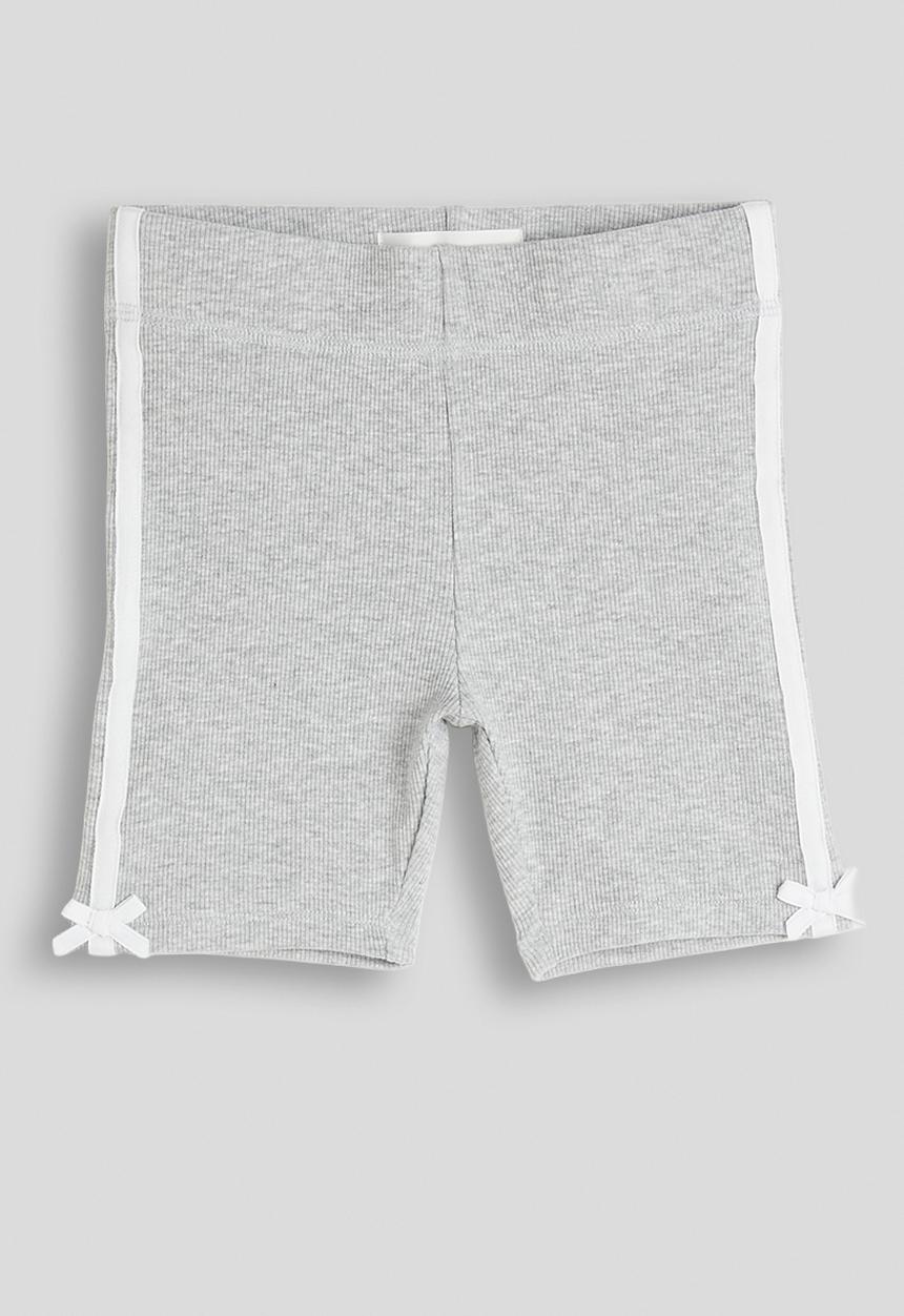Cotton On - Hailey Bike Short - Grey Marle/Bows