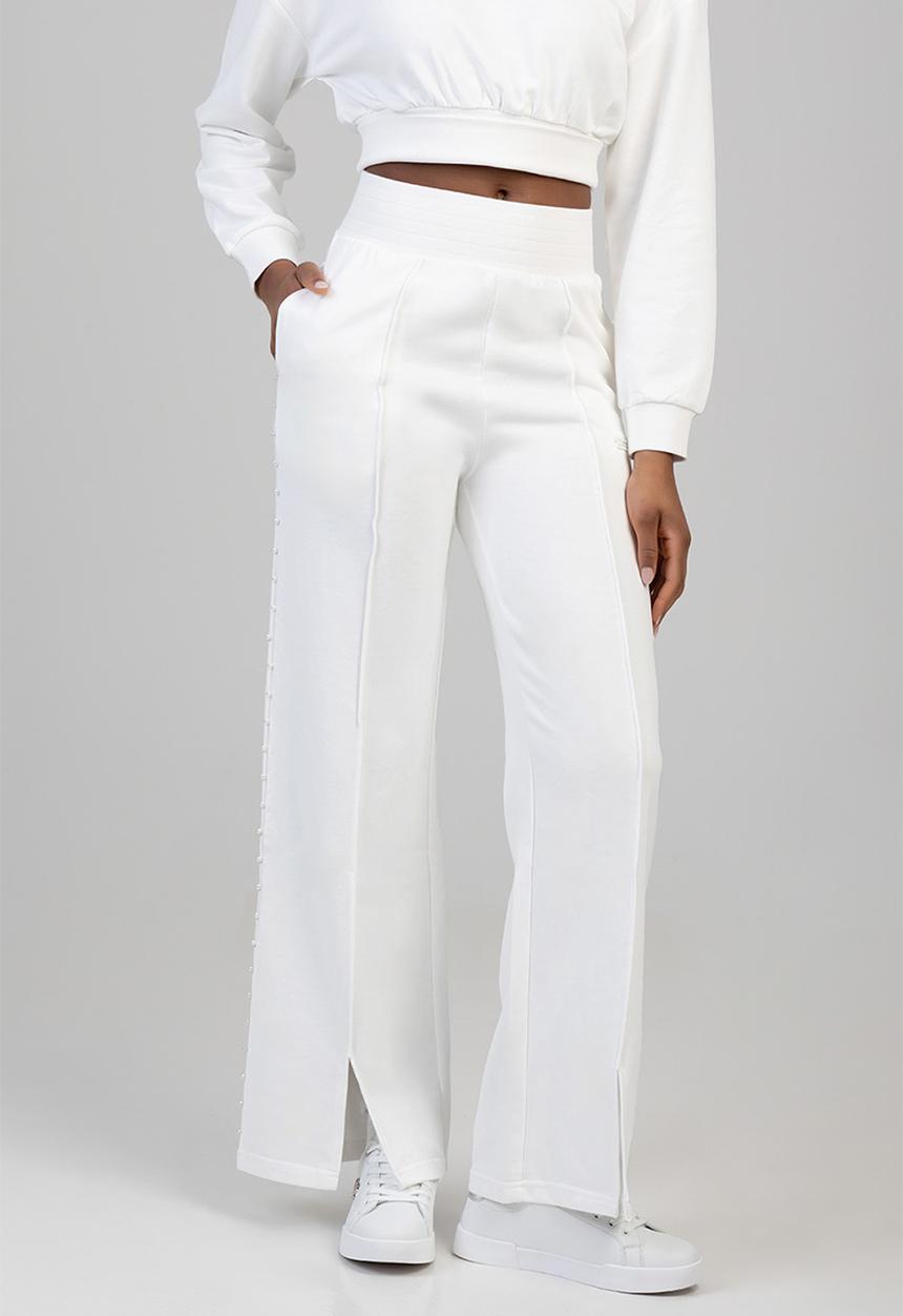 SISSY BOY - Cross It Off Sweat Pants - Off White