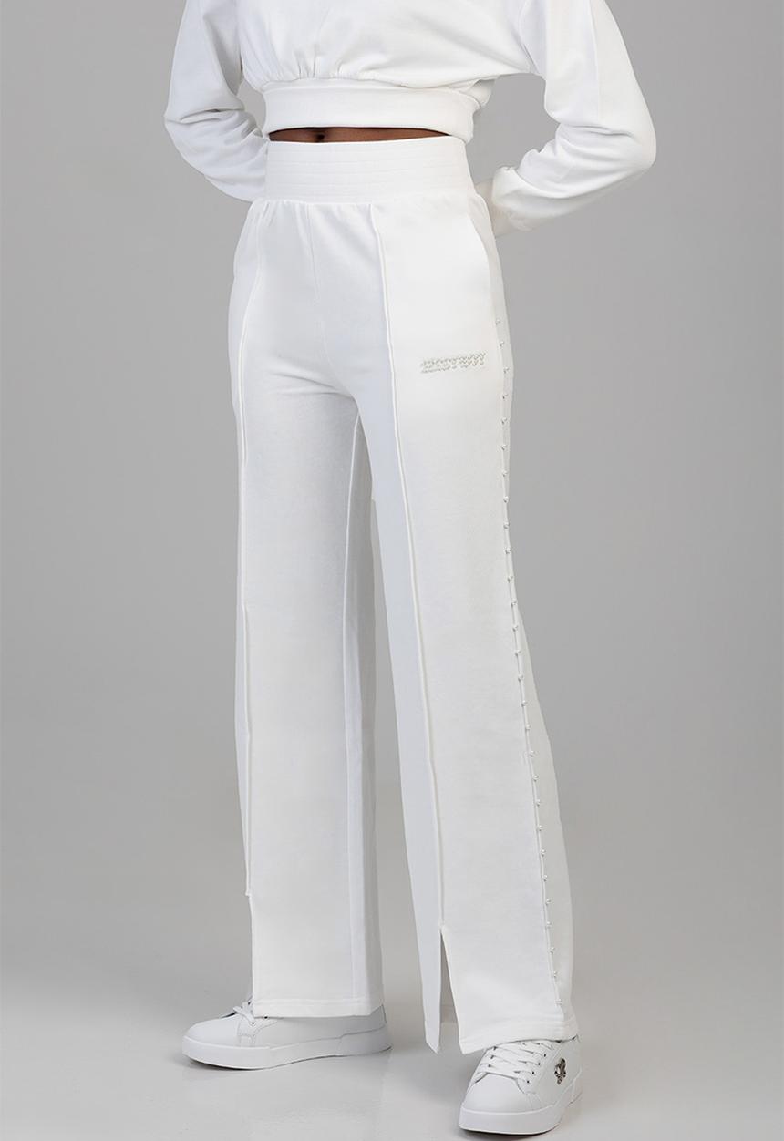 SISSY BOY - Cross It Off Sweat Pants - Off White