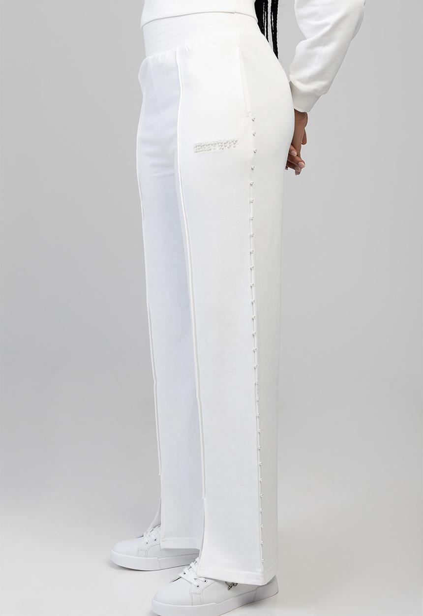 SISSY BOY - Cross It Off Sweat Pants - Off White