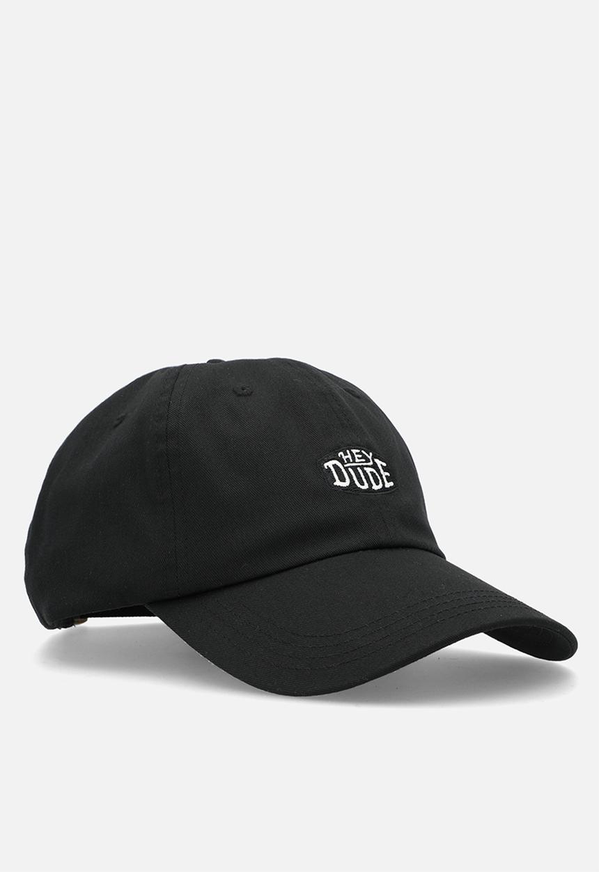 Hey Dude - Dad Cap - Black
