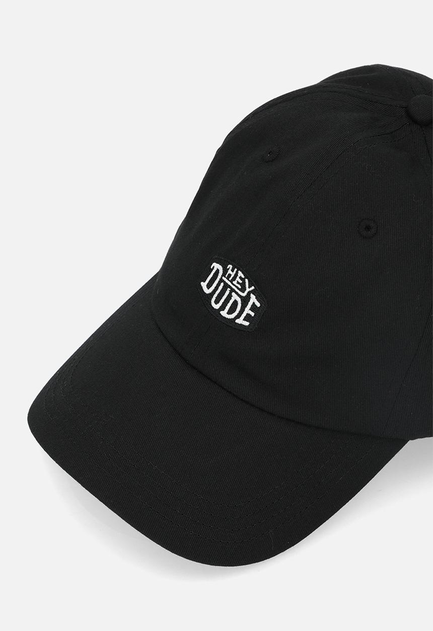 Hey Dude - Dad Cap - Black