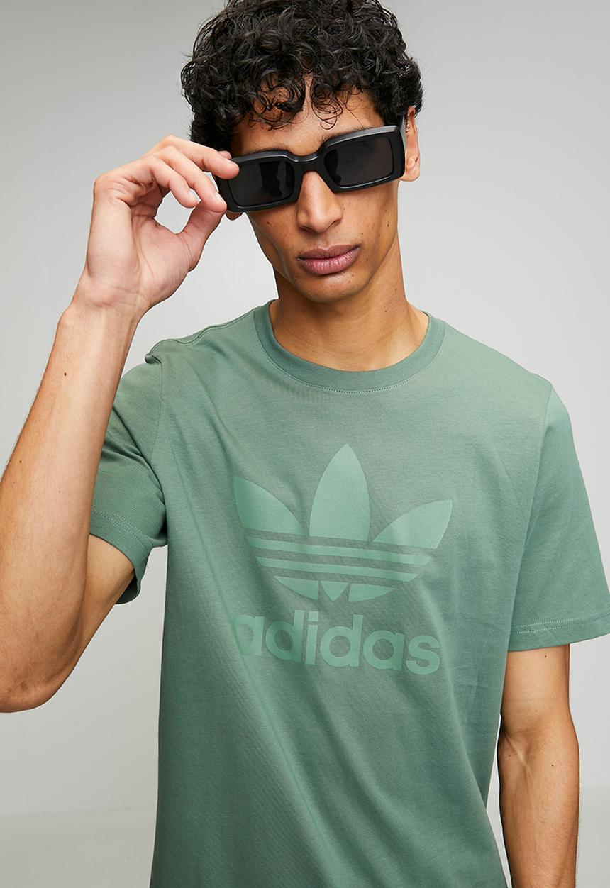 adidas Originals - Trefoil Tee  - TRACE GREEN