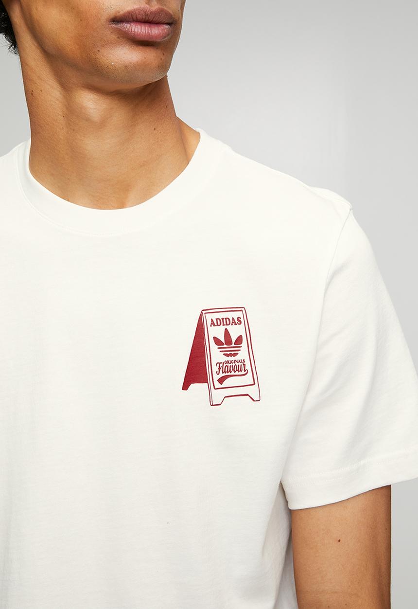 adidas Originals - Food Cart Tee - cloud white