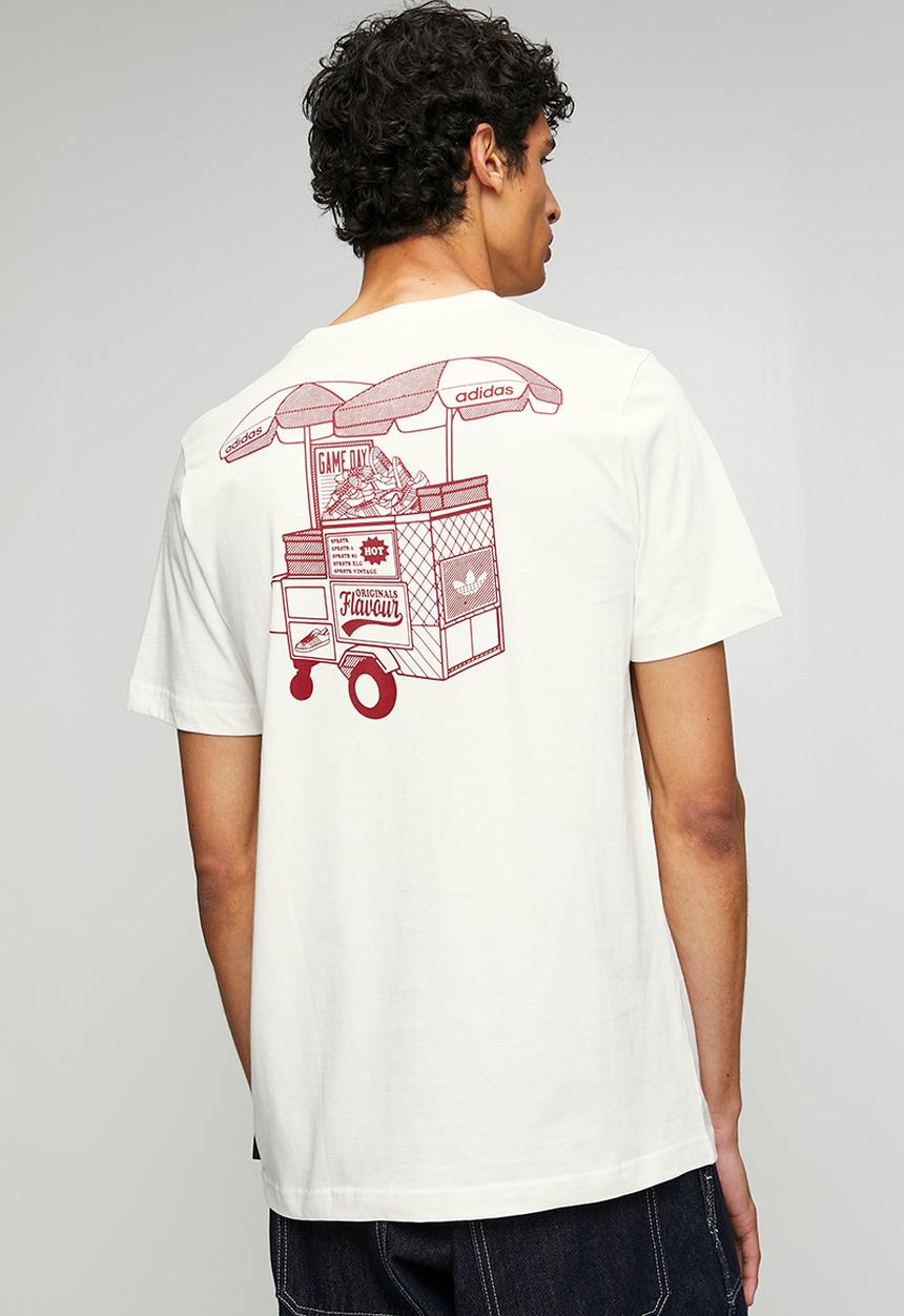 adidas Originals - Food Cart Tee - cloud white