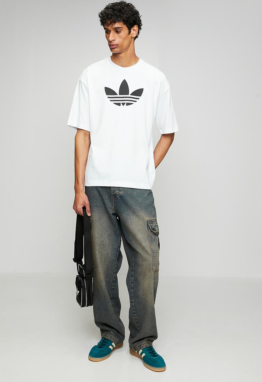 adidas Originals - Trefoil    Tee - White/Blk