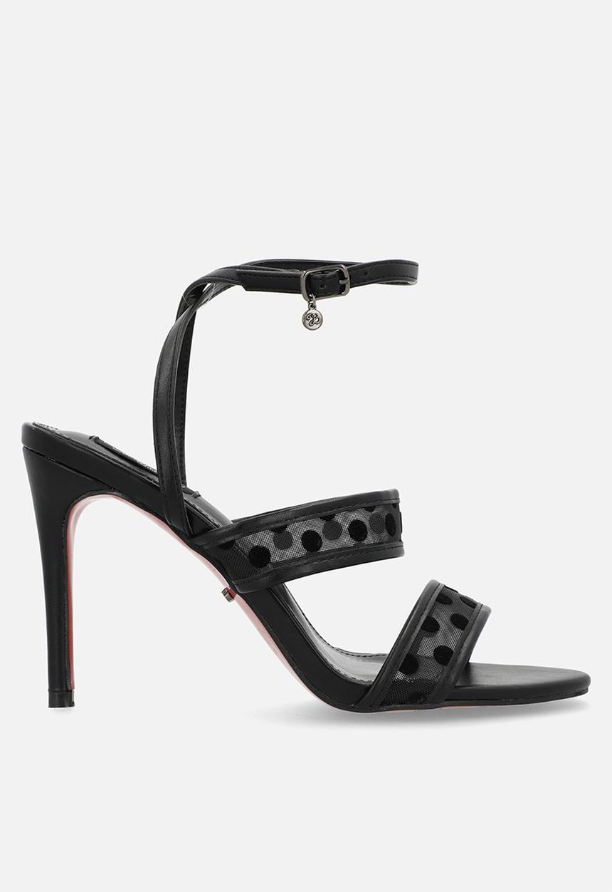 Miss Black - Jazz 50 open toe ankle strap - black