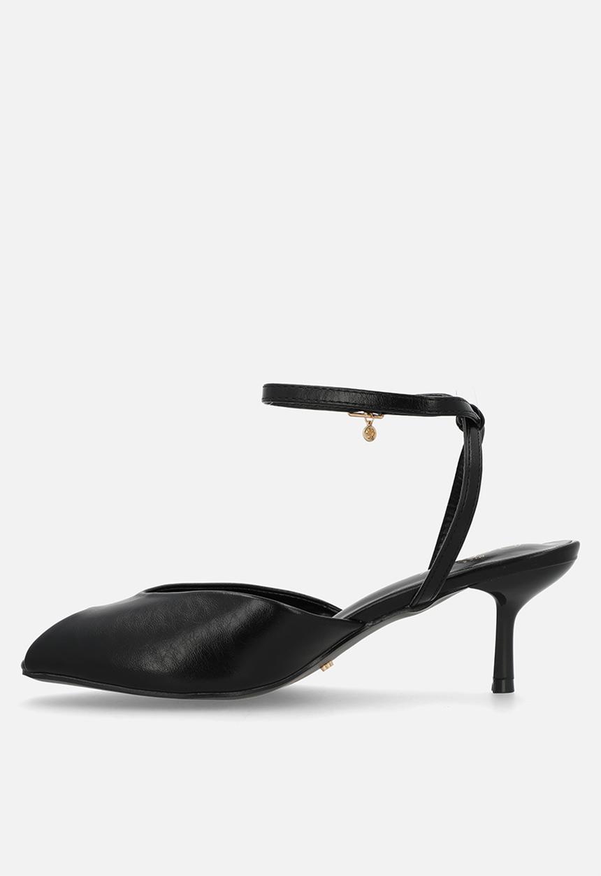 Miss Black - Nila 1 open toe ankle strap - black