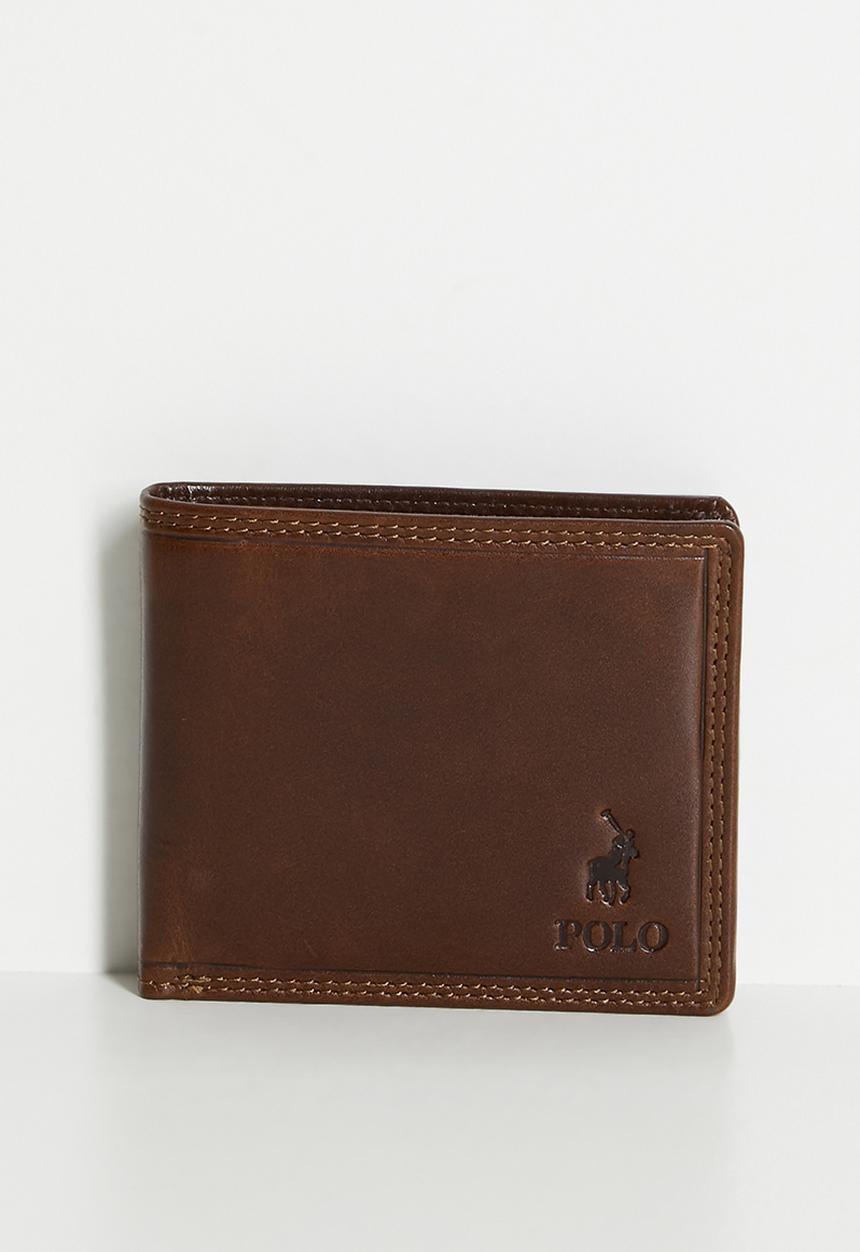 POLO - Bifold With Top Flap - Brown