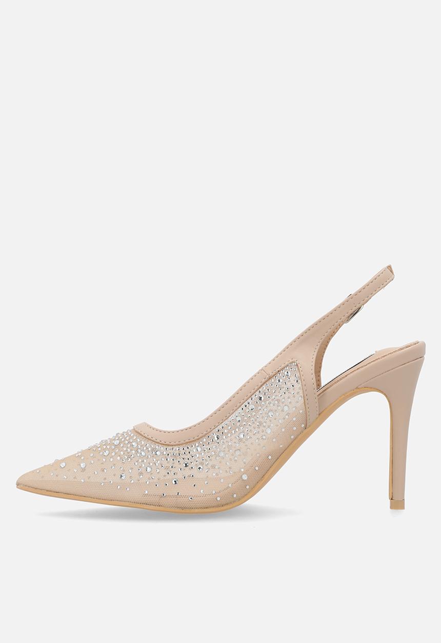 Madison® - Quinn close toe slingback heel - beige 