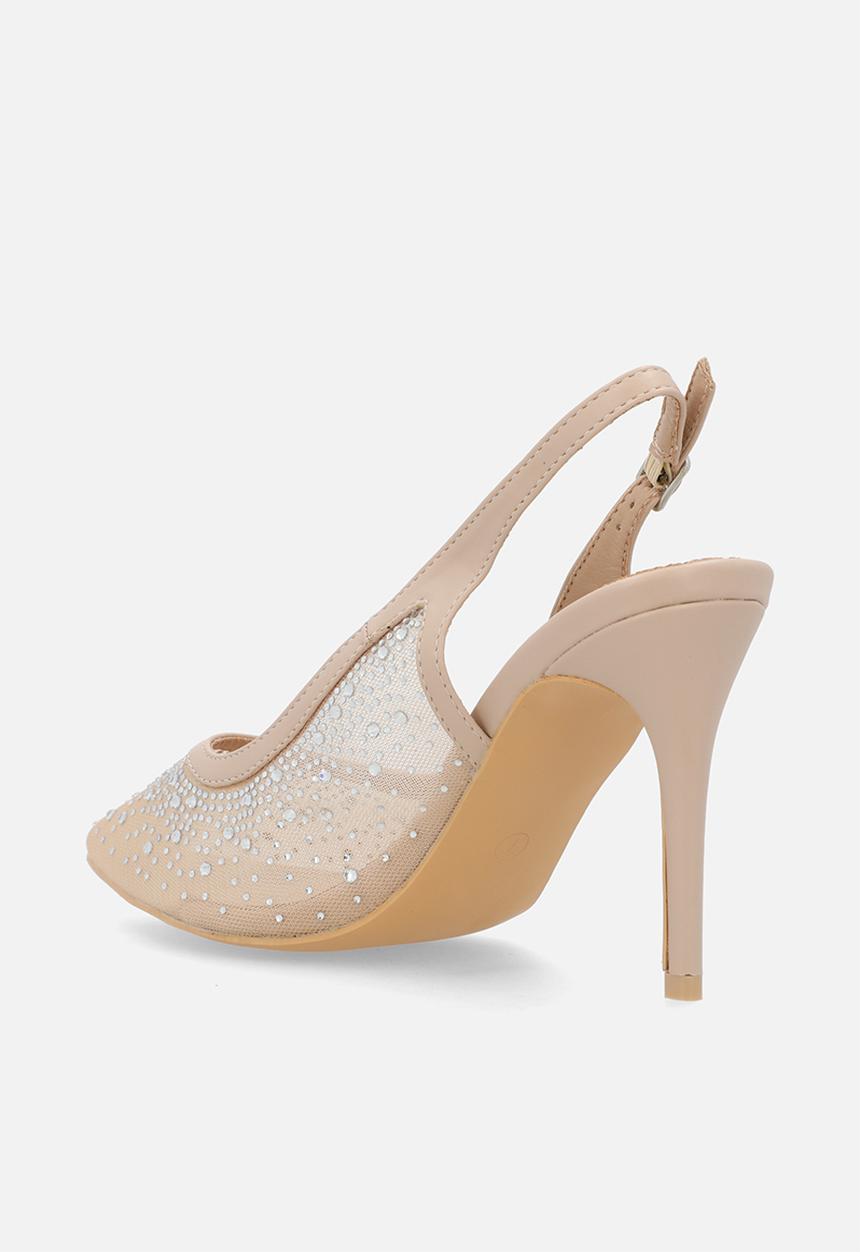 Madison® - Quinn close toe slingback heel - beige 