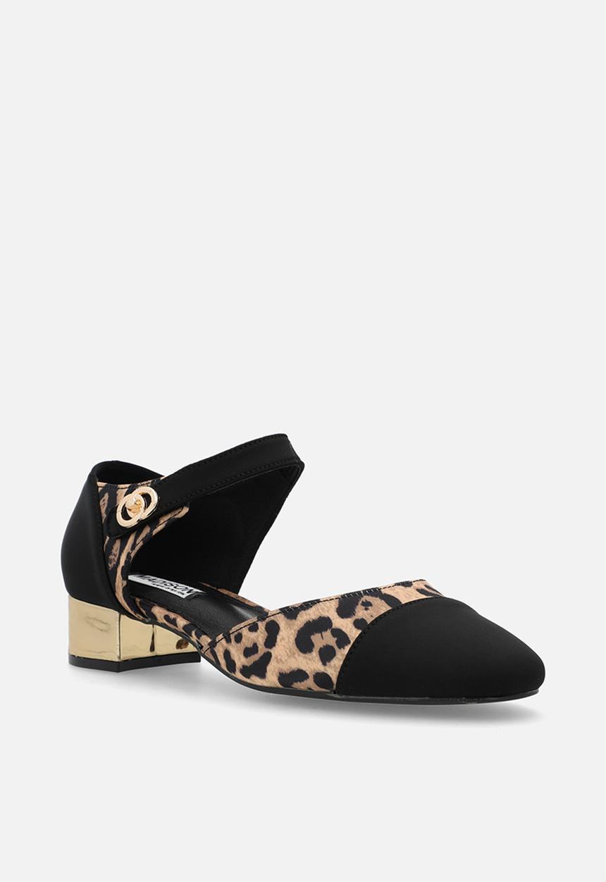 Madison® - Ottoline ankle strap - leopard/ black