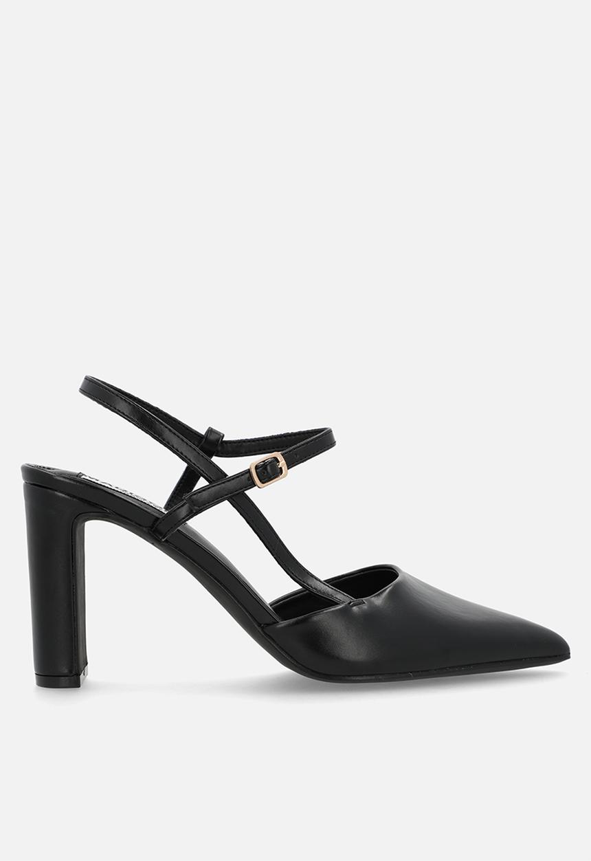 Madison® - Quill close toe slingback heel - black