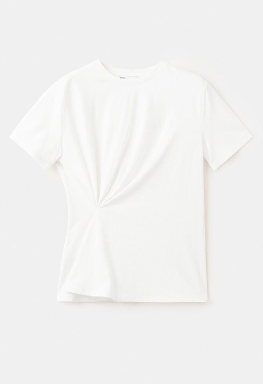 MANGO - T-shirt kiwix - white