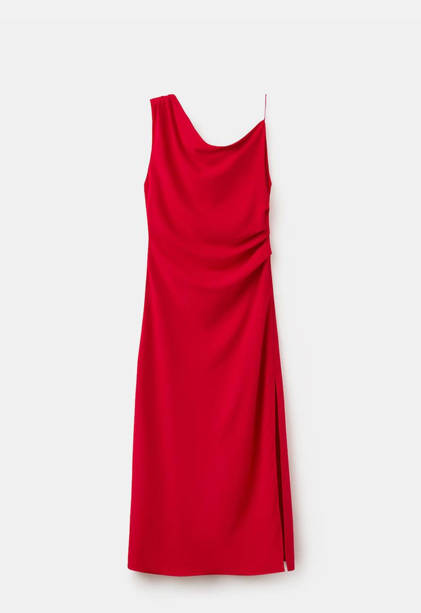 MANGO - Dress marilyn - red