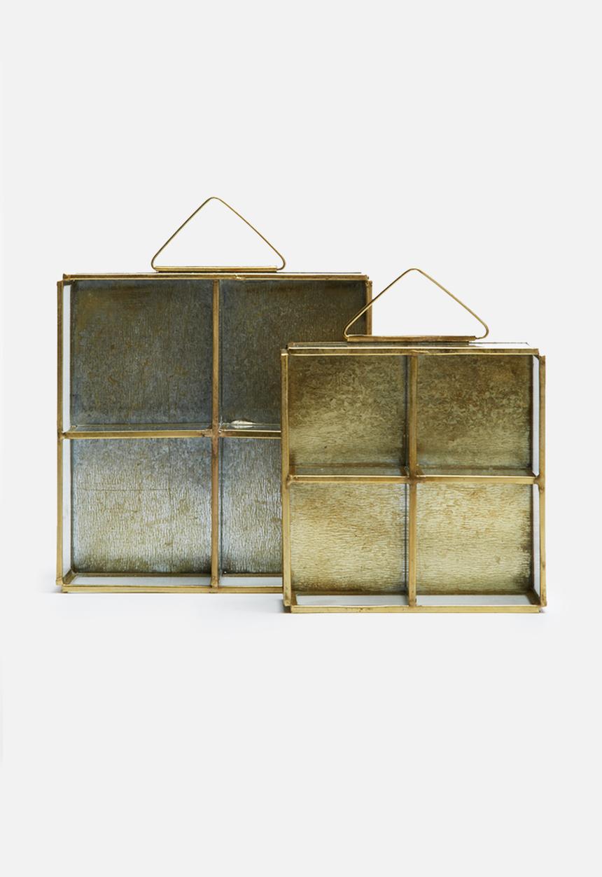 Sixth Floor - Trinket frame set of 2