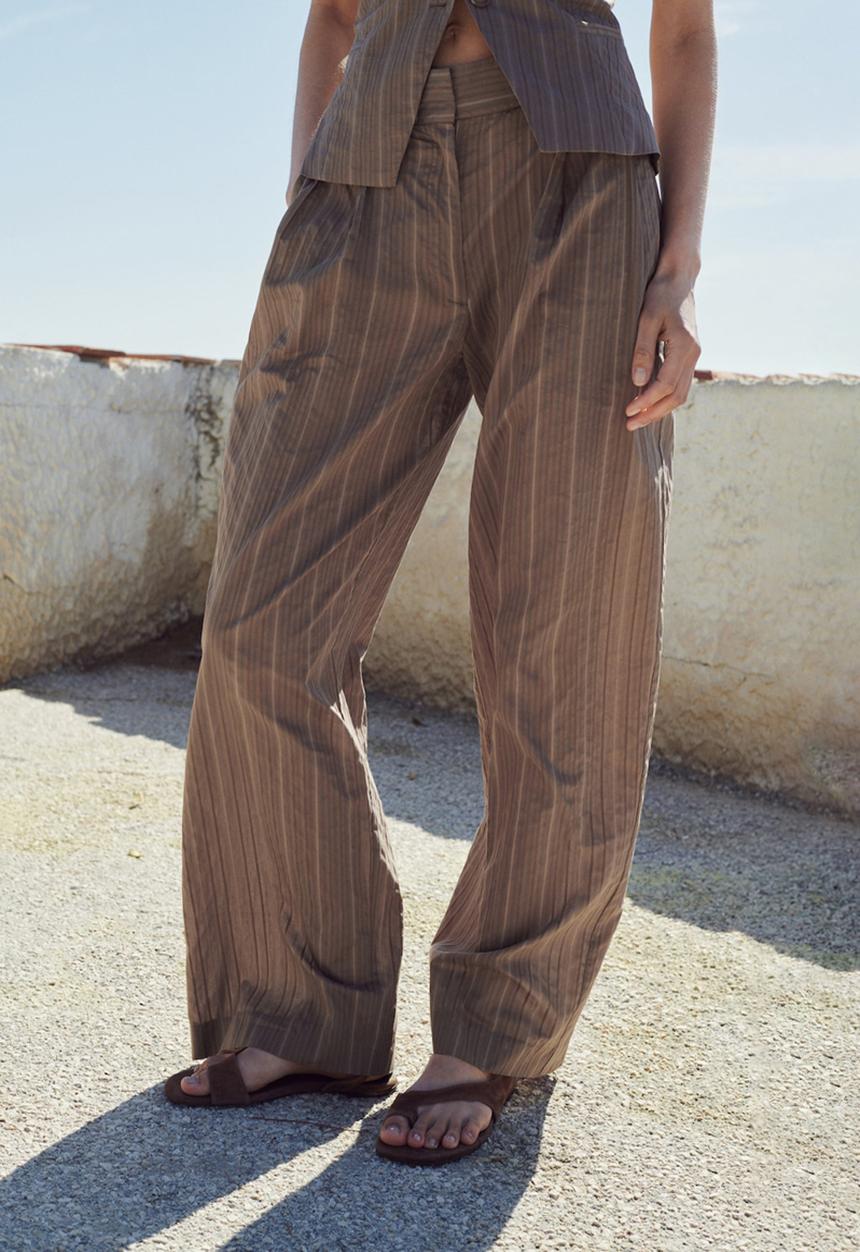MANGO - Trousers martin - brown
