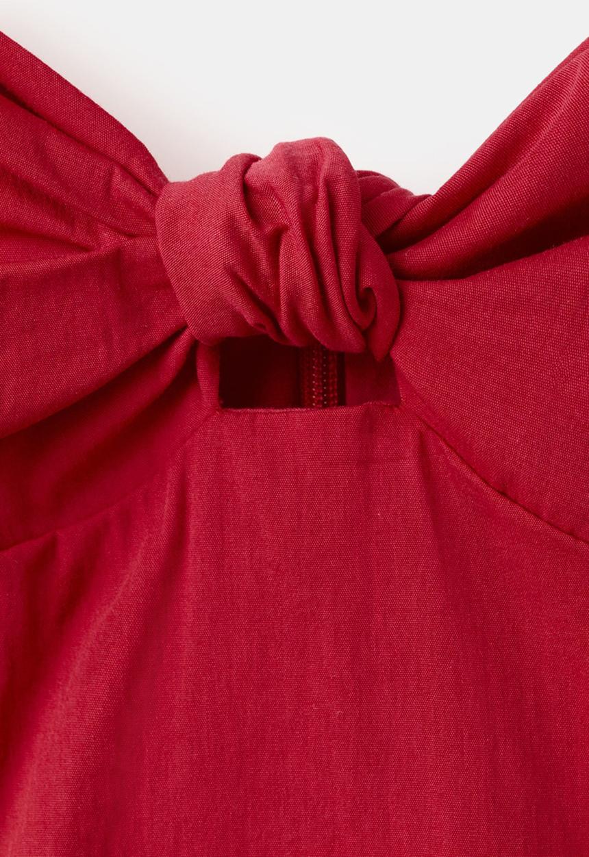 MANGO - Dress mouse - red