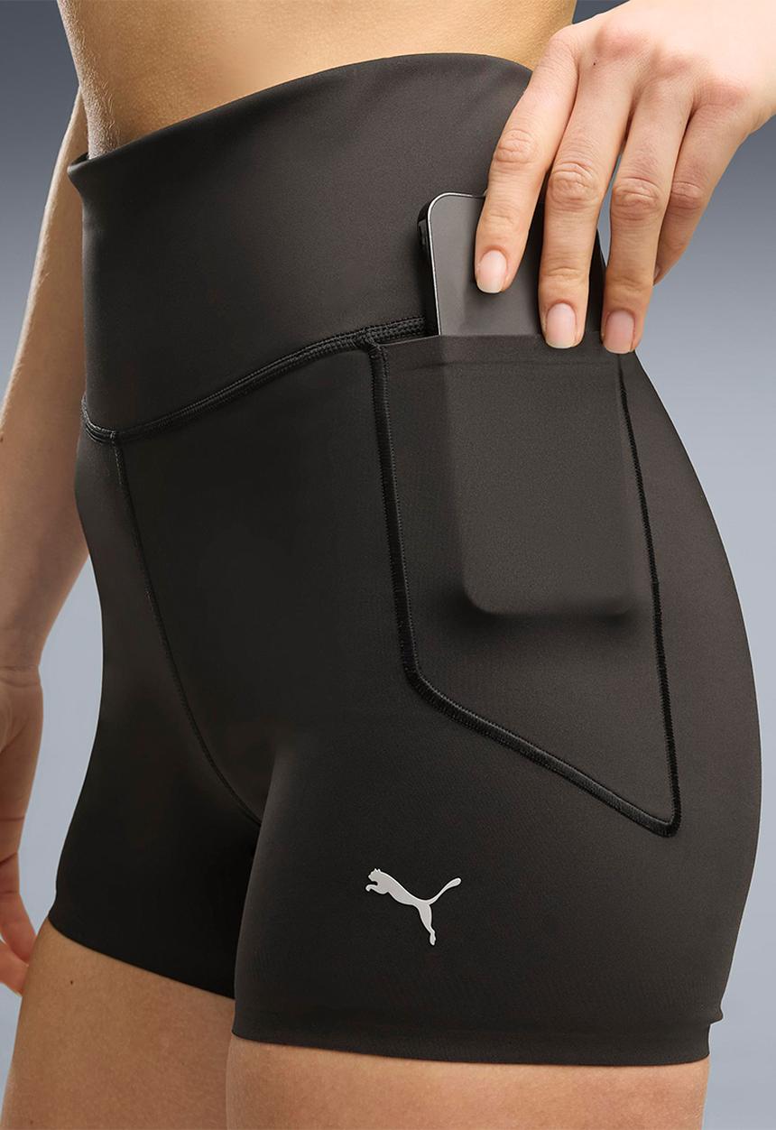 PUMA - W Pwrmode 4" Short Tight - Puma Black