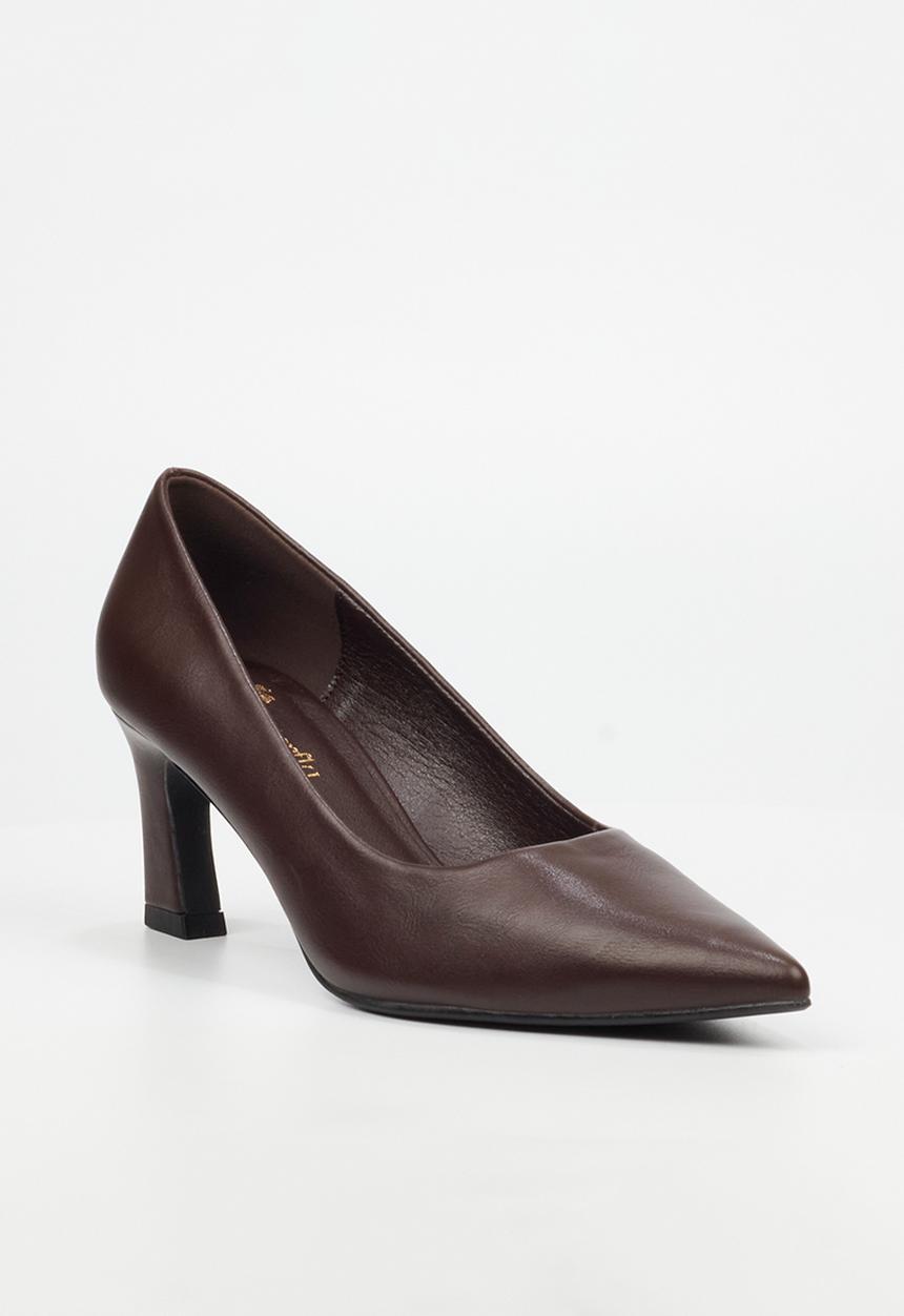 Butterfly Feet - Alesia 2 court heel - chocolate