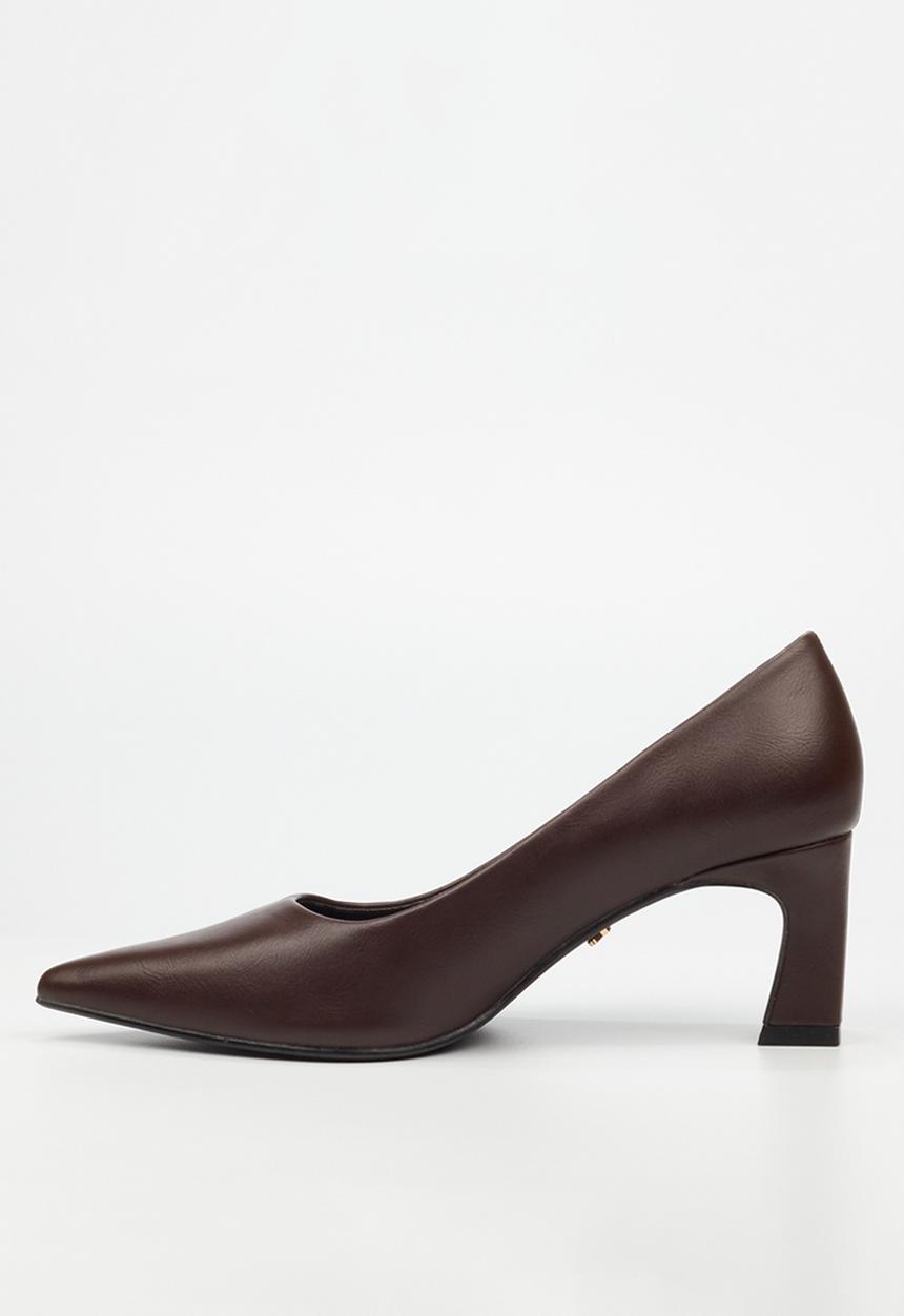 Butterfly Feet - Alesia 2 court heel - chocolate