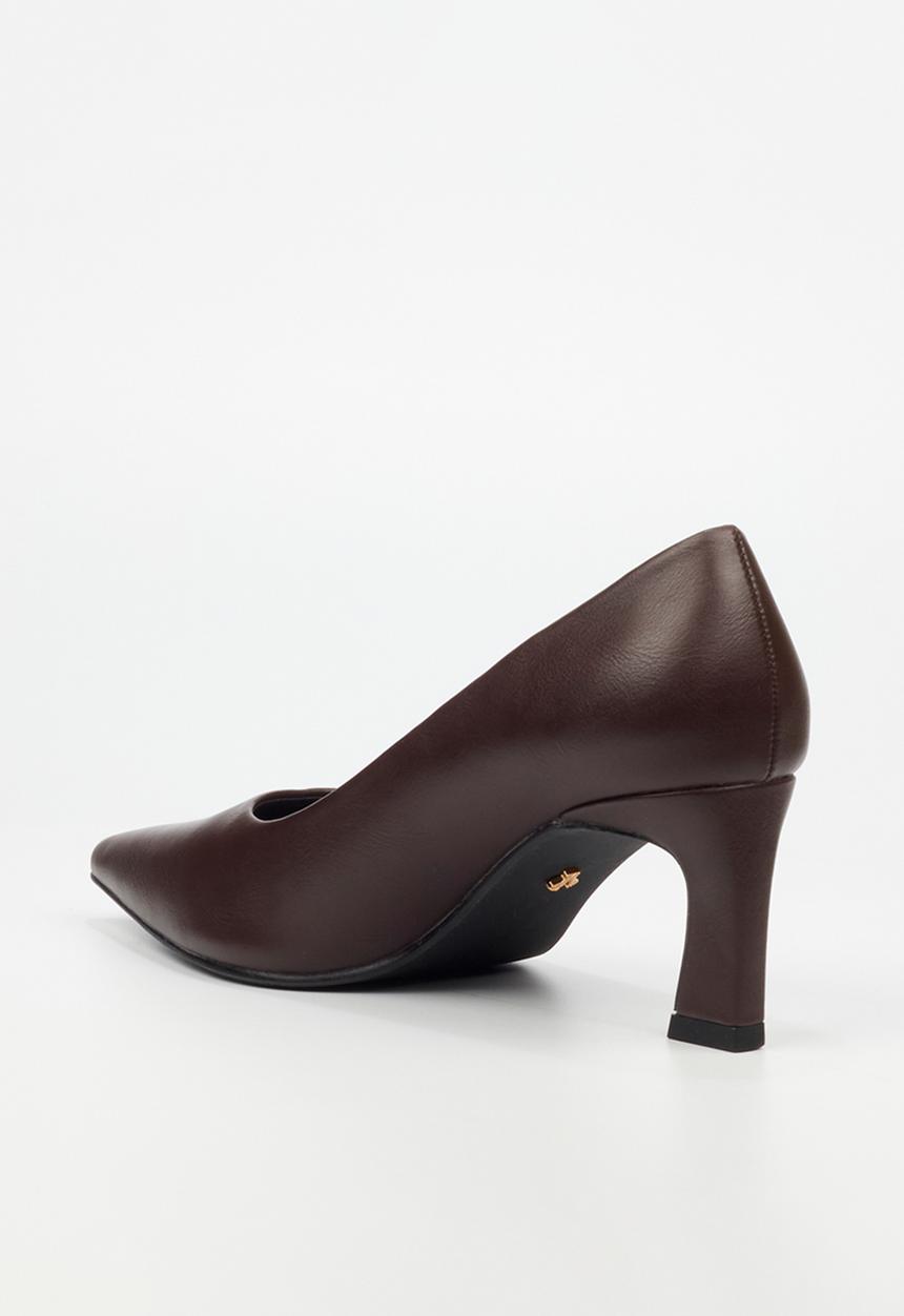Butterfly Feet - Alesia 2 court heel - chocolate