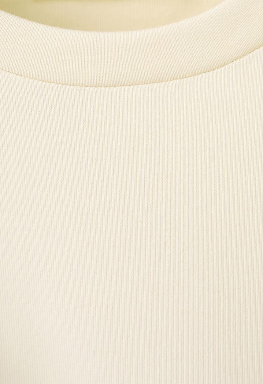 MANGO - T-shirt lazo - light/pastel yellow