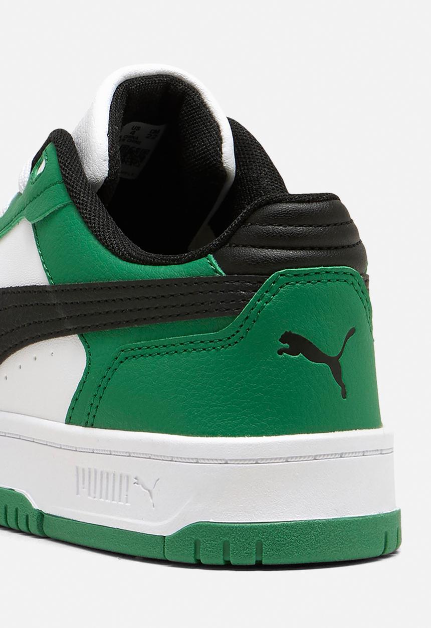 PUMA - Rebound Slam Lo Jr - Archive Green-Puma Black-Puma White